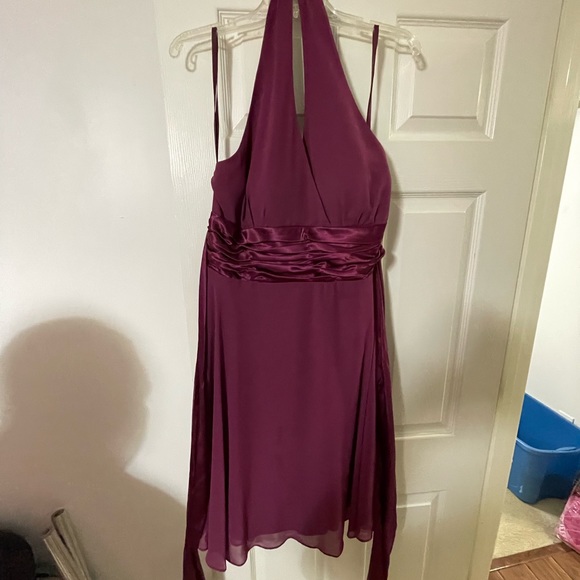 Scarlett Nite formal cocktail dress size 14 color raspberry - Picture 1 of 3